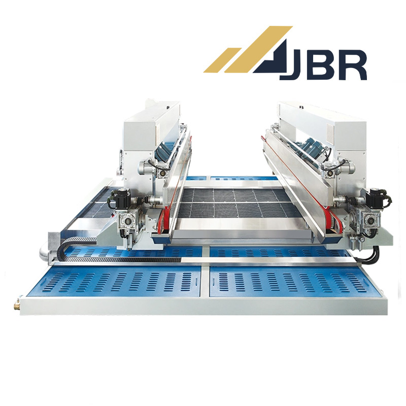 Glass Straight-Line Double Edger Production Line with L Shape Automatic Transfer Table